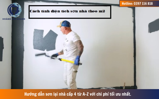 Hướng dẫn sơn lại nhà cấp 4 từ A-Z tối ưu chi phí